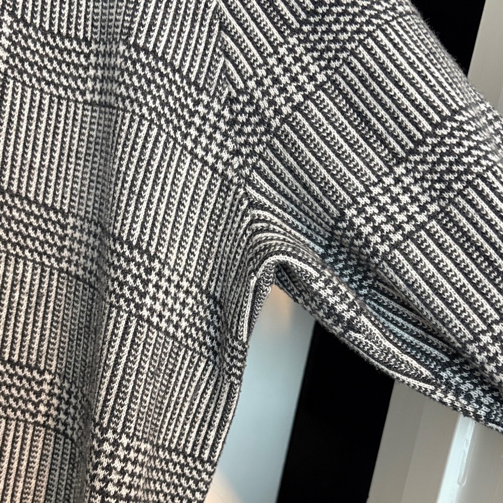 J. Crew Plaid Wool Sweater Blazer - Picture 7 of 11